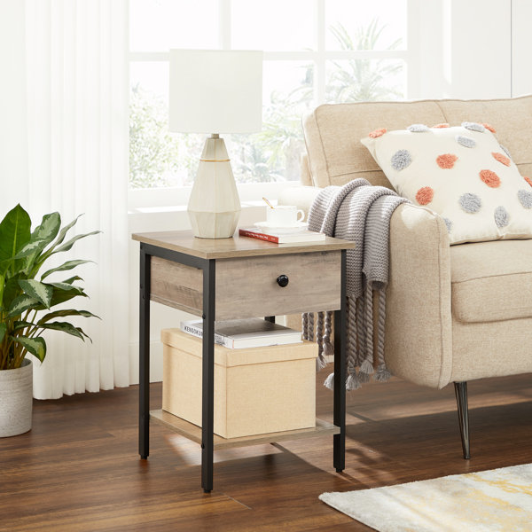 17 Stories Maynor End Table with Storage & Reviews Wayfair Canada